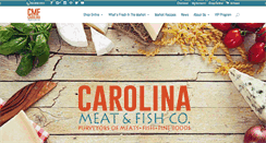 Desktop Screenshot of carolinafishmarket.com