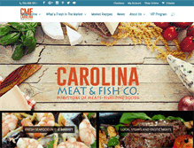Tablet Screenshot of carolinafishmarket.com